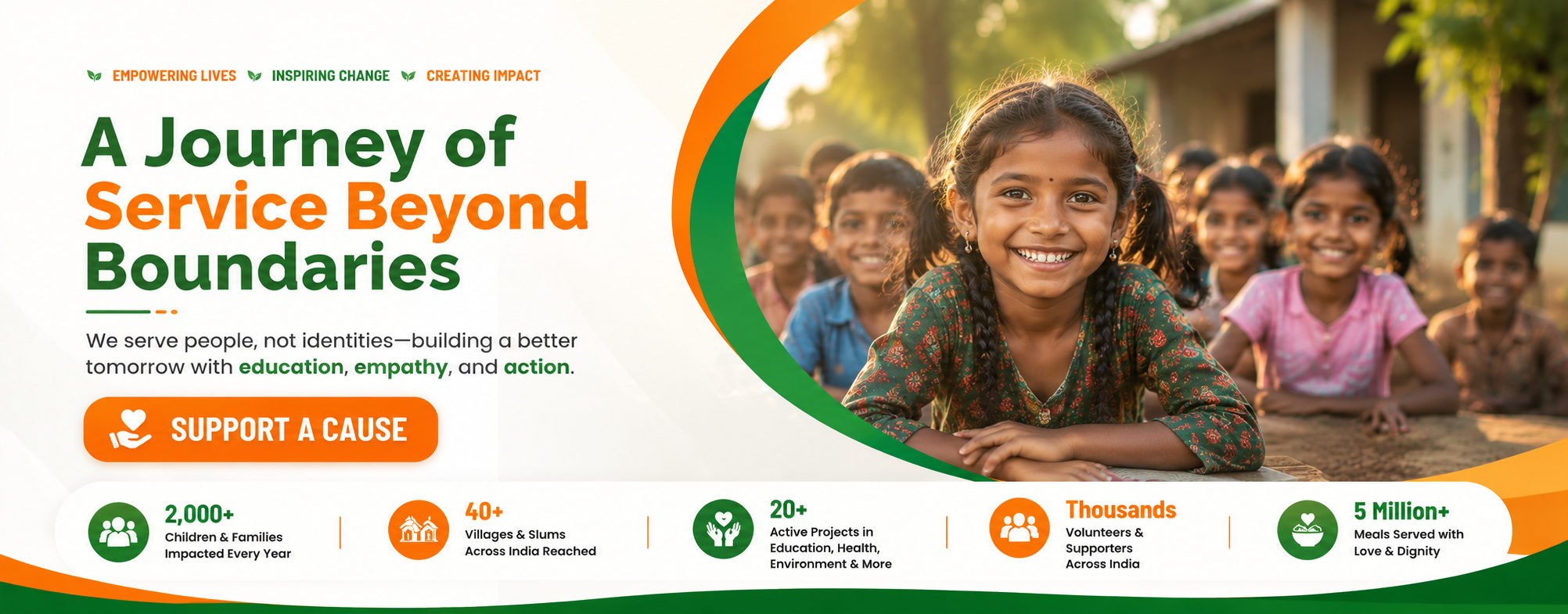 “A Journey of Service
Beyond Boundaries”